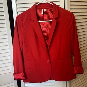Red/Orange Frenchi Blazer S EUC